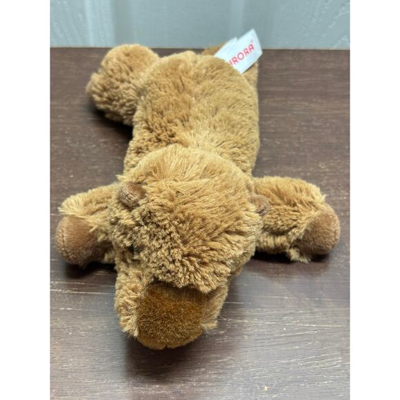 Aurora Charlie the Capybara Plush 9" Mini Flopsie Tan Brown Stuffed Animal - Picture 1 of 5